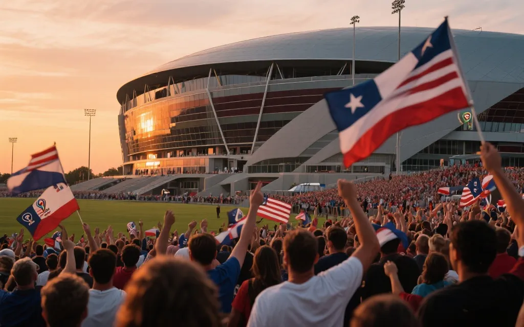 2026 世界杯北美赛区氛围：三国联合主办的现代球场与球迷海洋