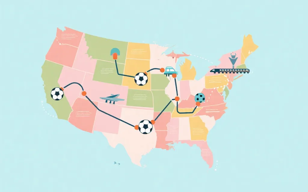 2026世界杯旅游增长下的北美观赛深度游：跨国跨城球迷路线、通关签证与省钱攻略